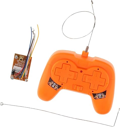 Miniatura 3 de Control remoto transmisor receptor conjunto niños juguetes coche piezas de repuesto, multicolor,