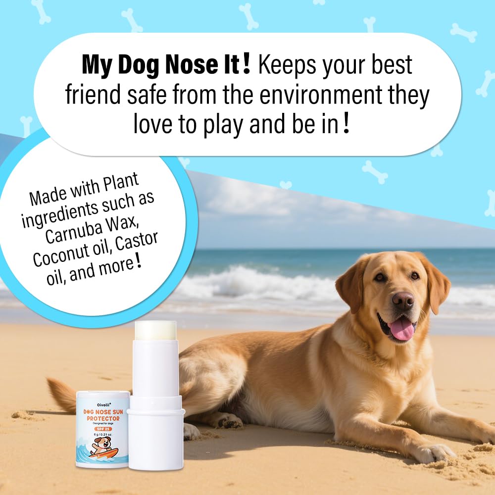 Amazon | ペット用日焼け止め、犬猫用紫外線防止鼻クリーム、SPF25、シ