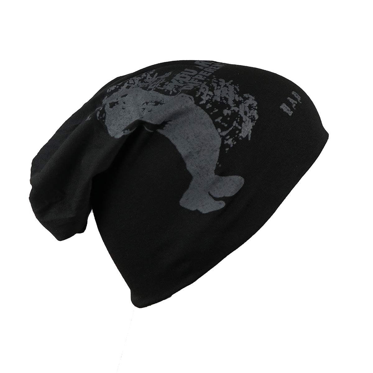 iSWEVEN Cotton Slouchy Beanie and Skull Cap for Summer, Winter, Autumn & Spring Season, Can be Used as a Helmet Cap Too - Free Size (7026)-picture-49