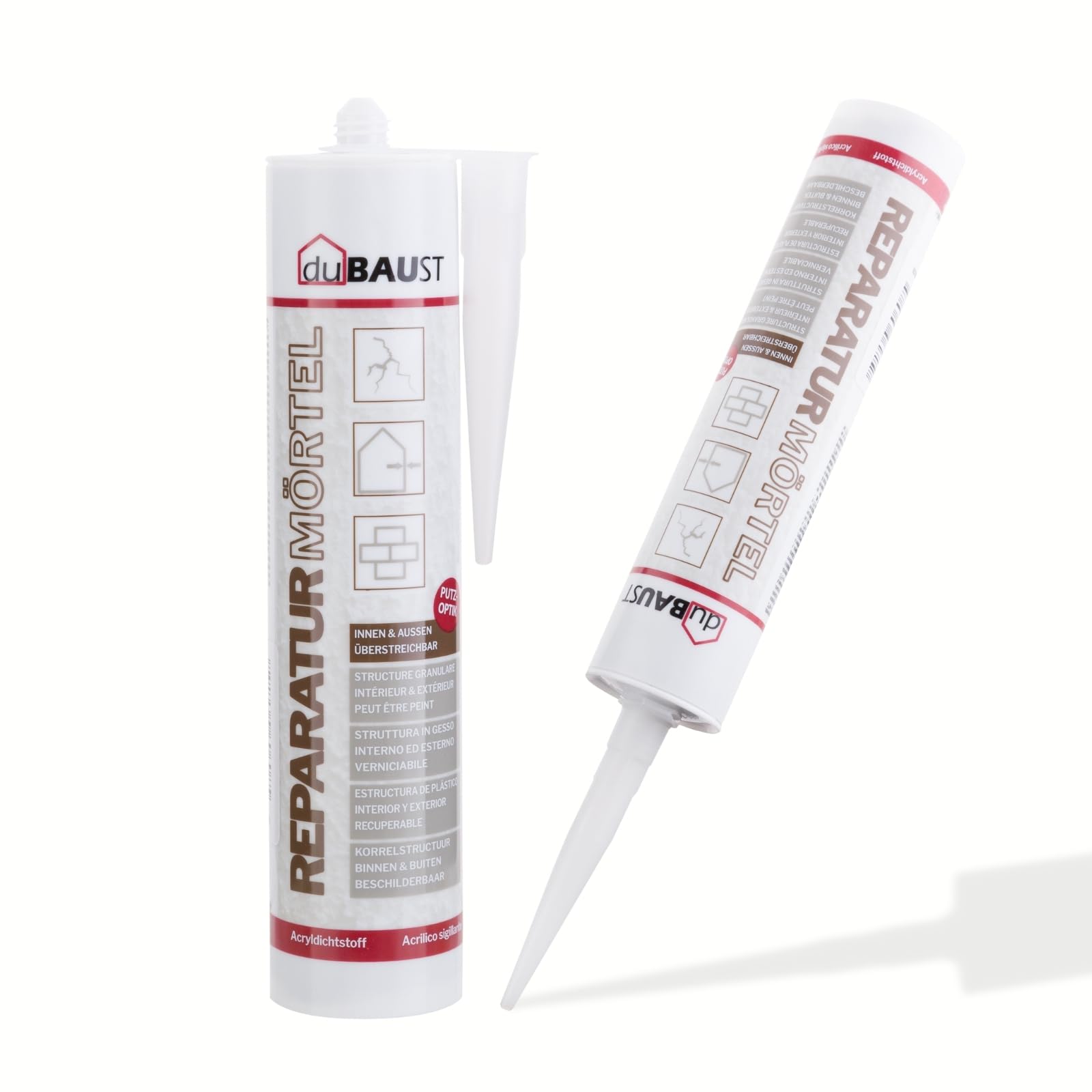 REP24 - Mortero de reparación para juntas (310 ml), color gris cemento (48)