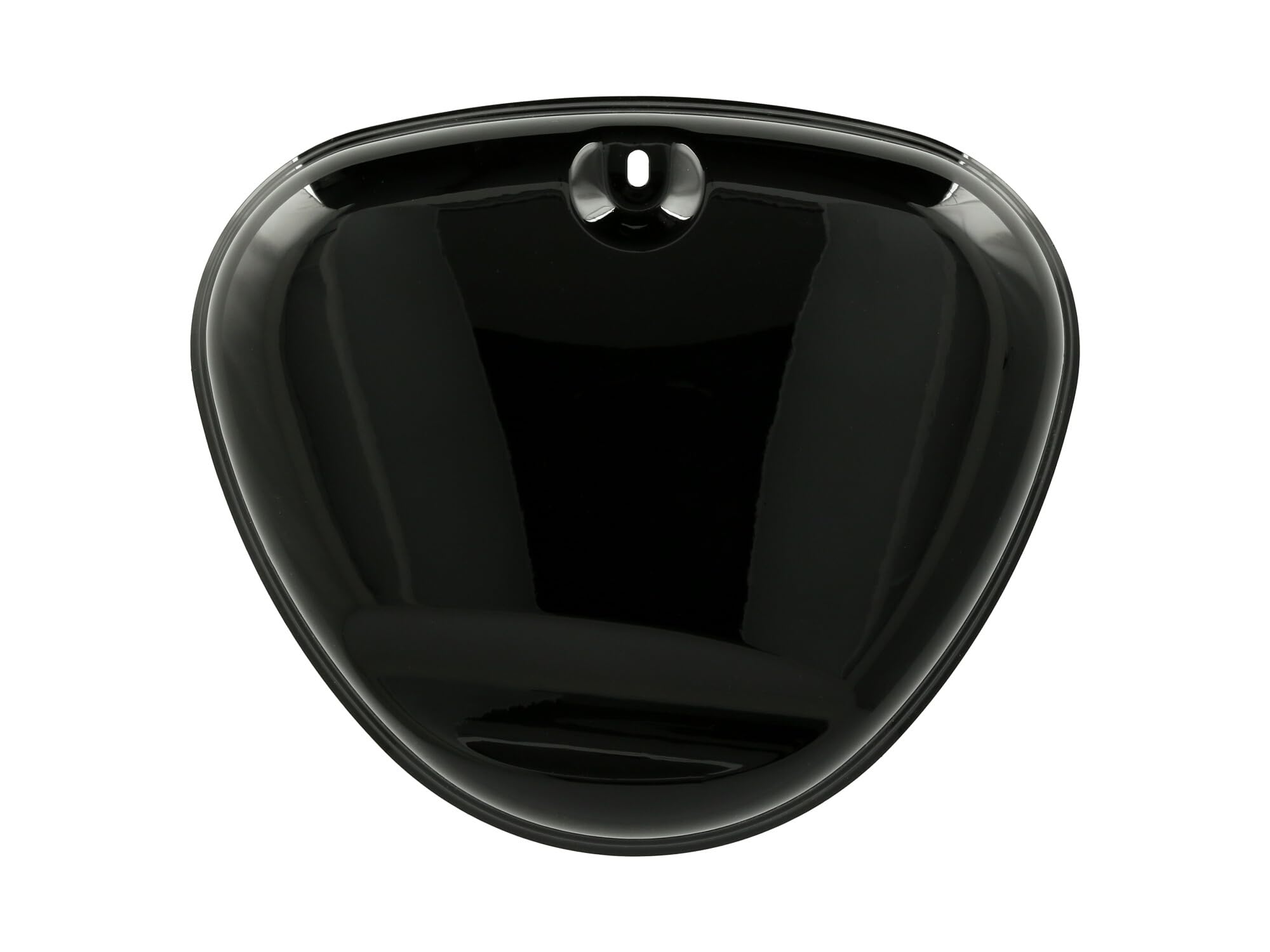 Set: Tank + Seitendeckel Enduro, Schwarz RAL 9005 - für Simson S51E, S70E