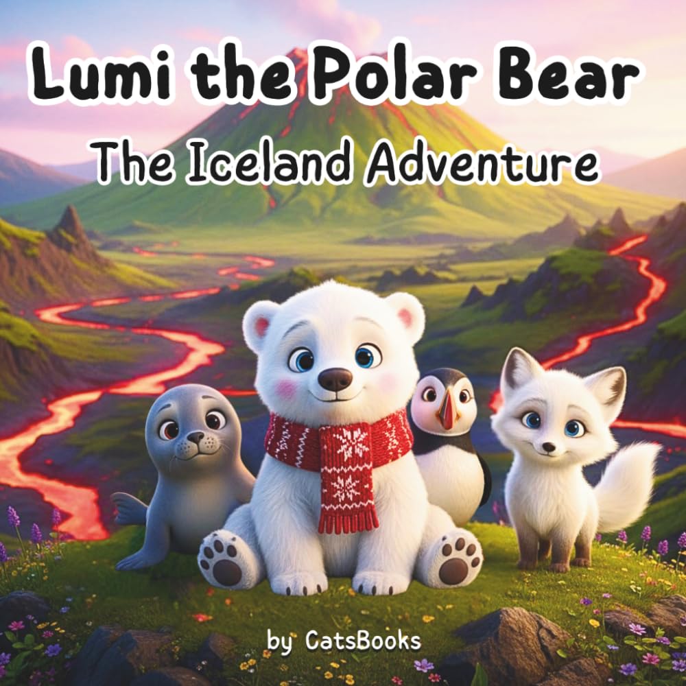 Lumi the Polar Bear and the Iceland Adventure: A Heartwarming Adventure Story About Friendship, Courage and Exploring the World for Kids Ages 4–8 (Lumi the Polar Bear Adventures)