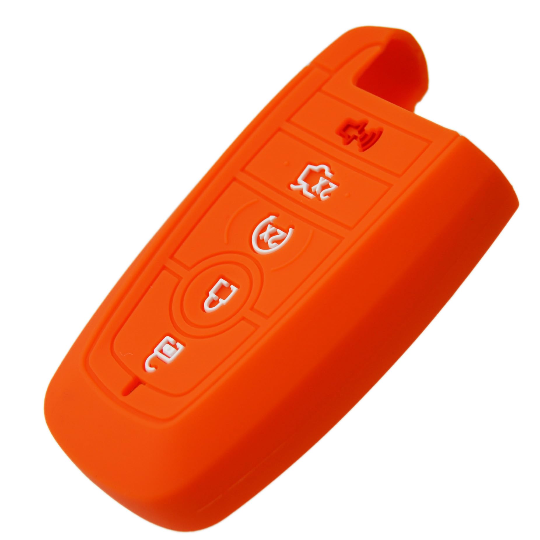 Silicone Key Fob Cover for Ford F150 Mustang Explorer Expedition Escape Edge Bronco Transit Maverick and Lincoln Navigator Nautilus Aviator Corsair