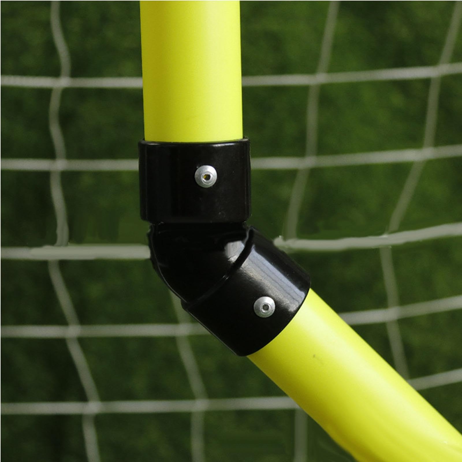 Porta da Calcio Portatile con Bersaglio Superiore, Attrezzatura Allenamento Calcio per Interni/Esterni, con Cinghie di Fissaggio