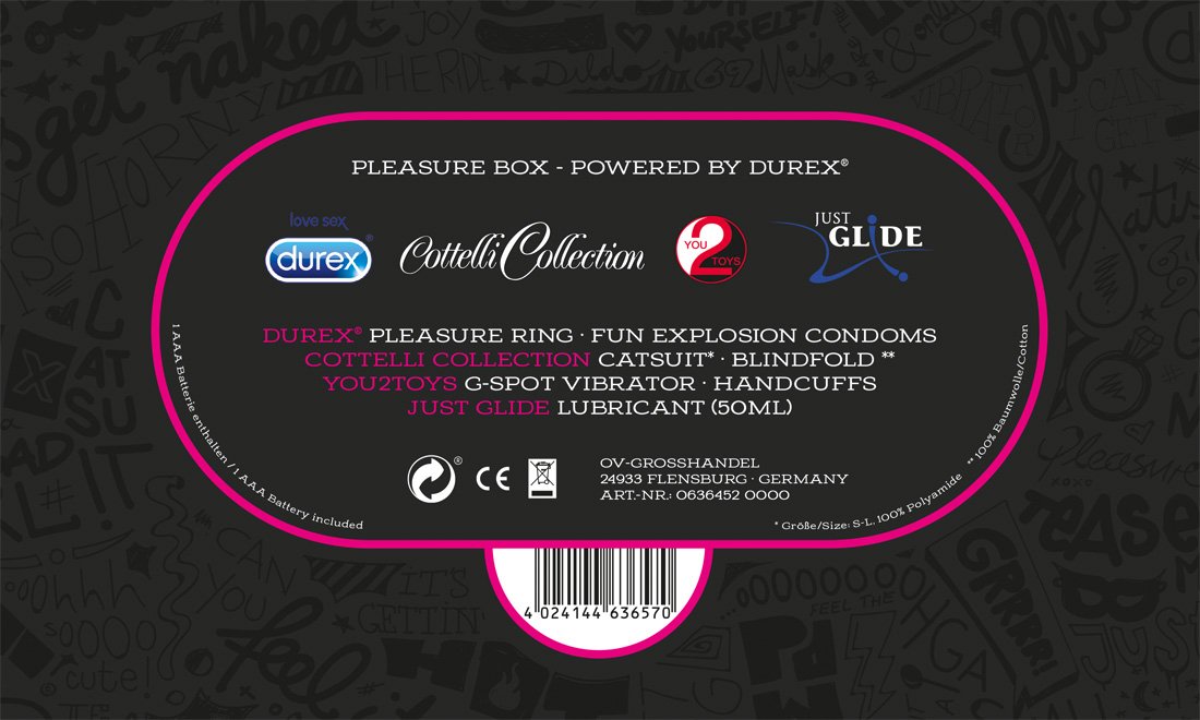 Pleasure Box edizione limitata, 7 unità, 1