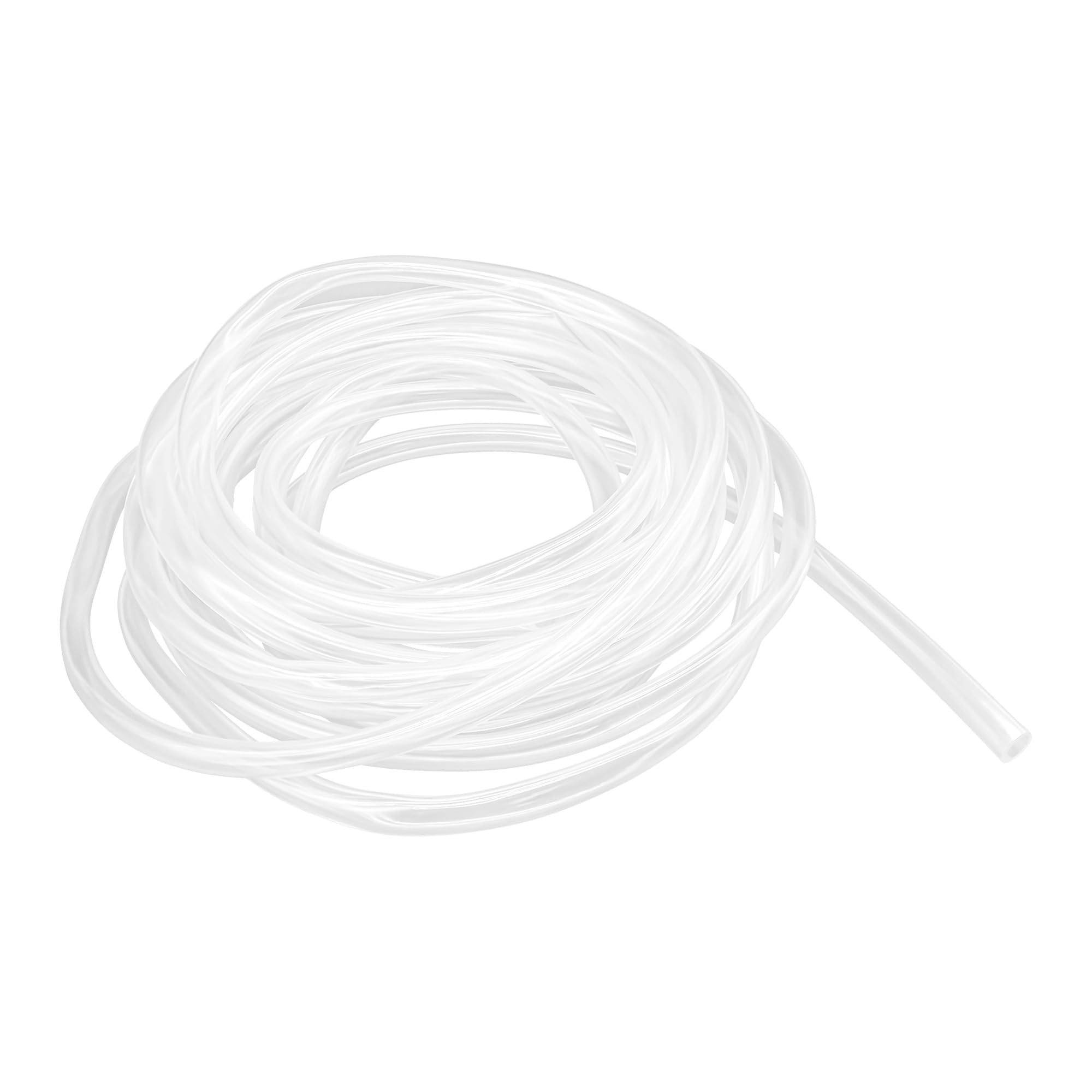 LAVMHAB PVC Tube 3mm ID x 5mm OD 8m(26.2ft) Clear Vinyl Hose PVC Tubing, Lightweight and Flexible Plastic Tubing Water Air Pipe