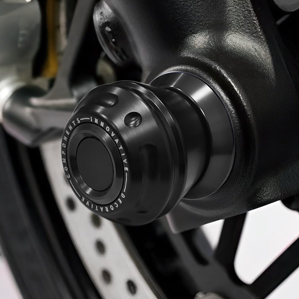 Modeer Asse anteriore del motociclo per R1200GS LC/Adventure 2013~Oggi forcella ruota protezione anticaduta pad gs 1200 r 1200 gs adv accessori (nero)