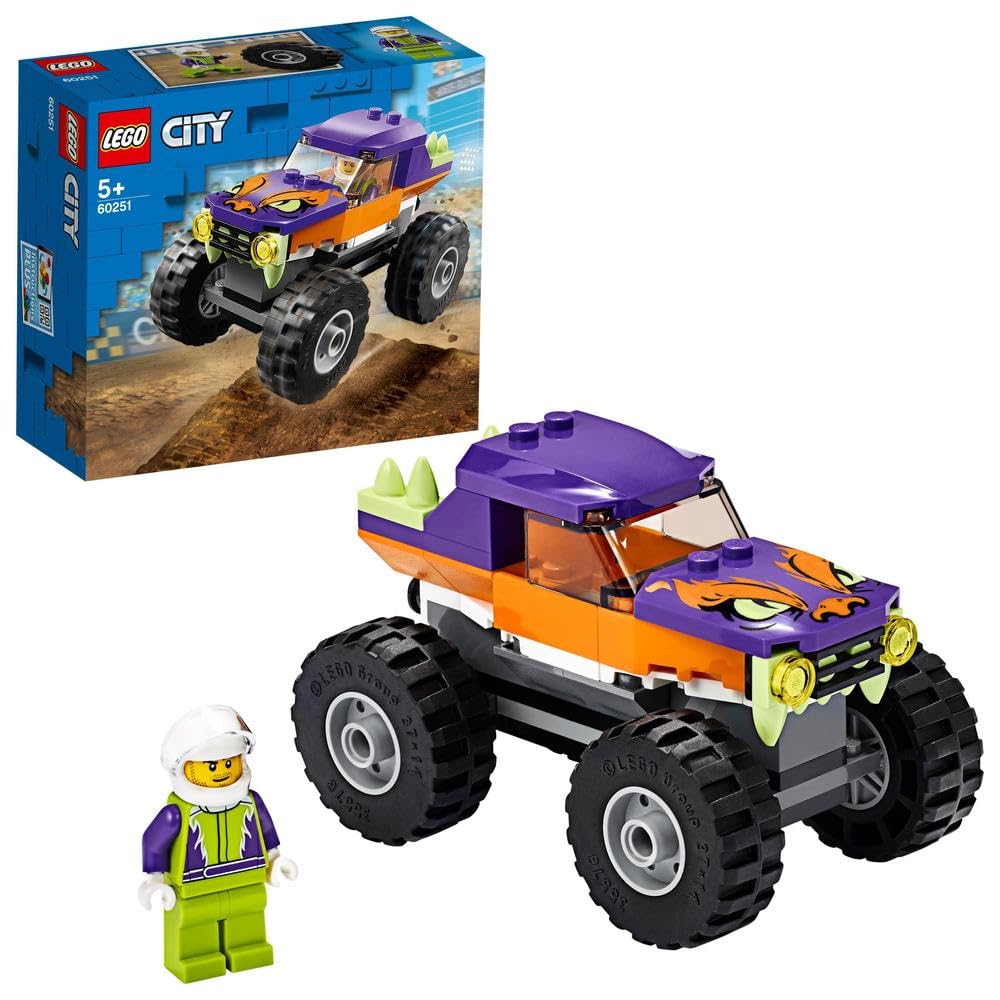 LEGO City Monster Truck 60251 Building Kit (55 Pieces)