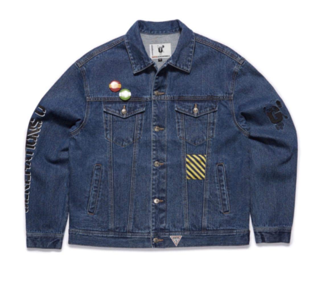 Amazon.co.jp: Mサイズ GUESS × GENERATIONS デニムジャケット 