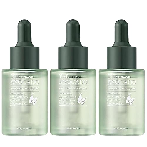 Suero antiarrugas de aguacate orgánico Saoore orgánico antiarrugas, suero facial hidratante e hidratante, sapore orgánico de aguacate antiarrugas,