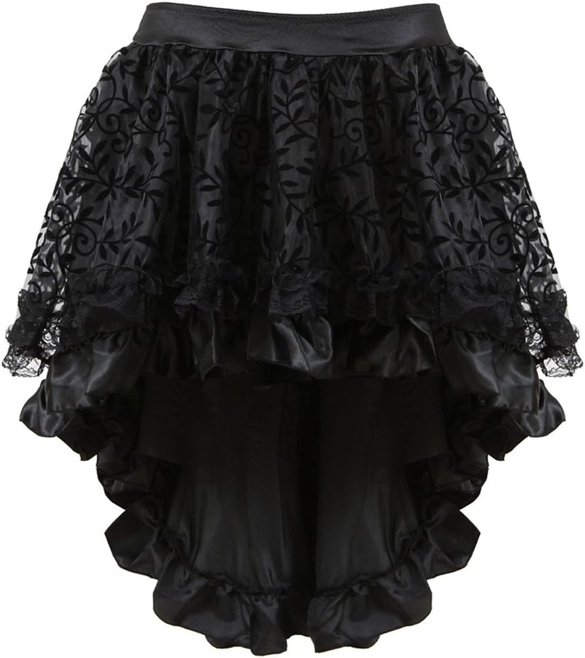 Grebrafan Steampunk Corset Skirt Shapewear Corsets Bustiers for Women - Image 4