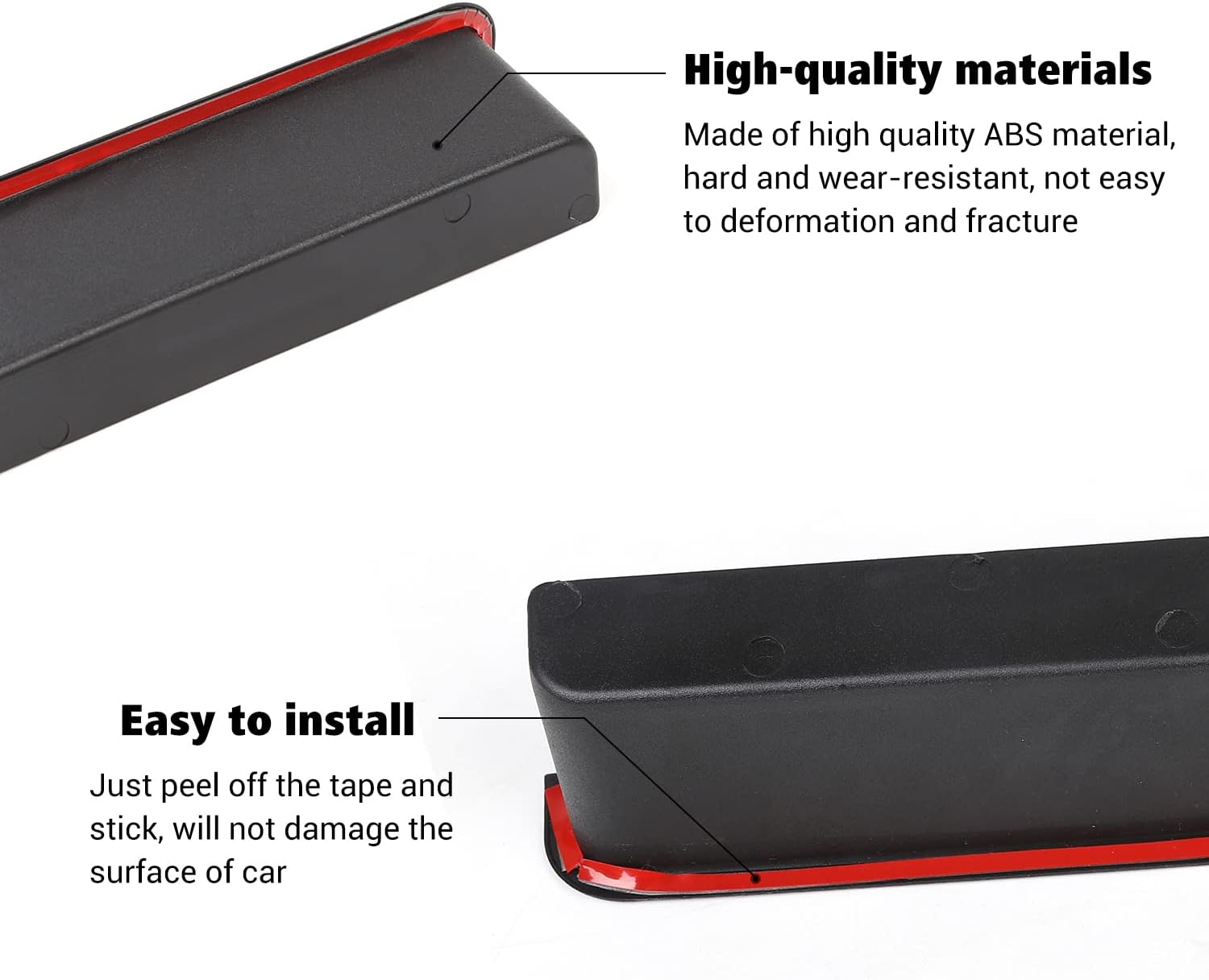 Voodonala Car Passenger Side Co-Pilot Grab Handle Storage Box for 2007-2010 Jeep Wrangler JK & Unlimited Black image 5
