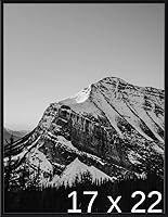 Vista 90 de Frame It Easy Marco de metal rojo de 24 x 36 pulgadas (Hanover)