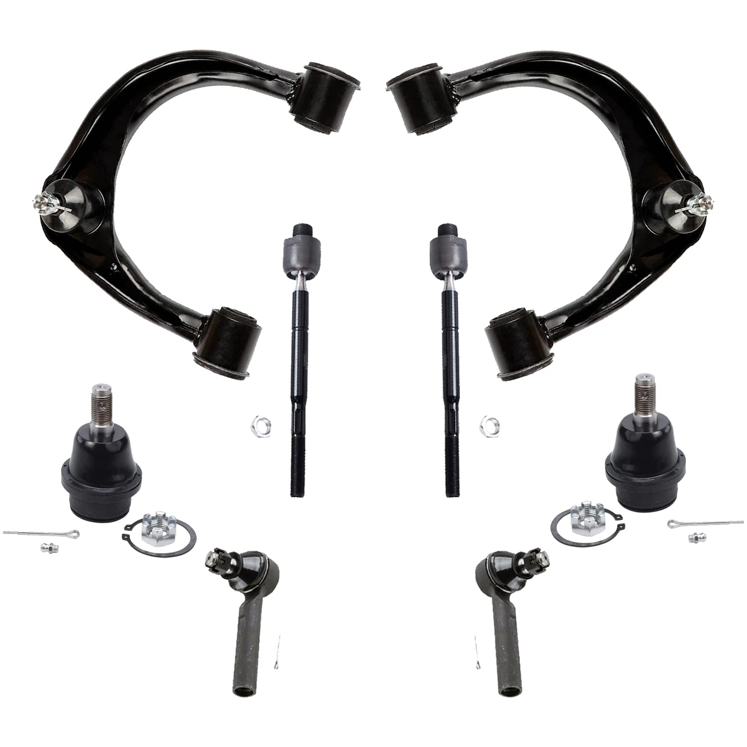 Detroit Axle - 8pc Front End Suspension Kit for 2003-2009 Toyota 4Runner