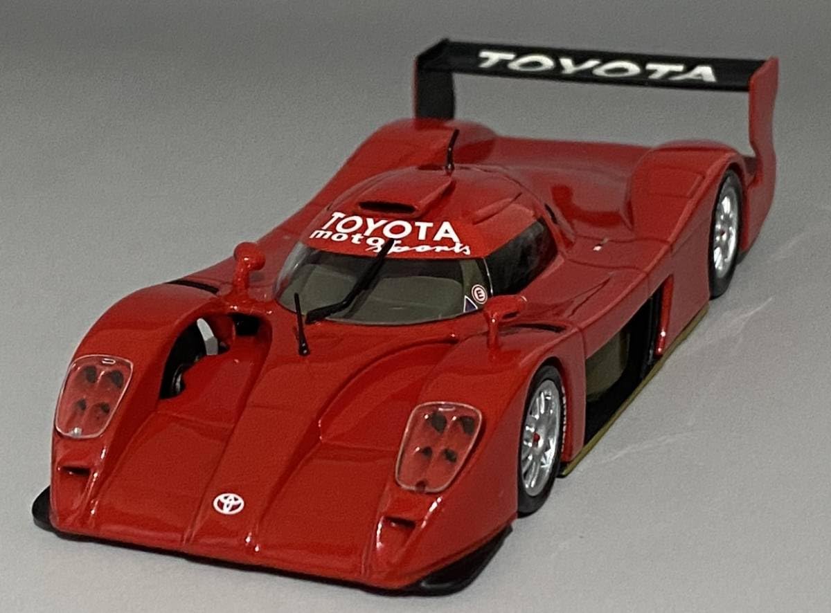 ミニチャンプス。トヨタGTO1999。 Amazon | Minichamps 1/43 Toyota GT-One 'Street' 1999 Red