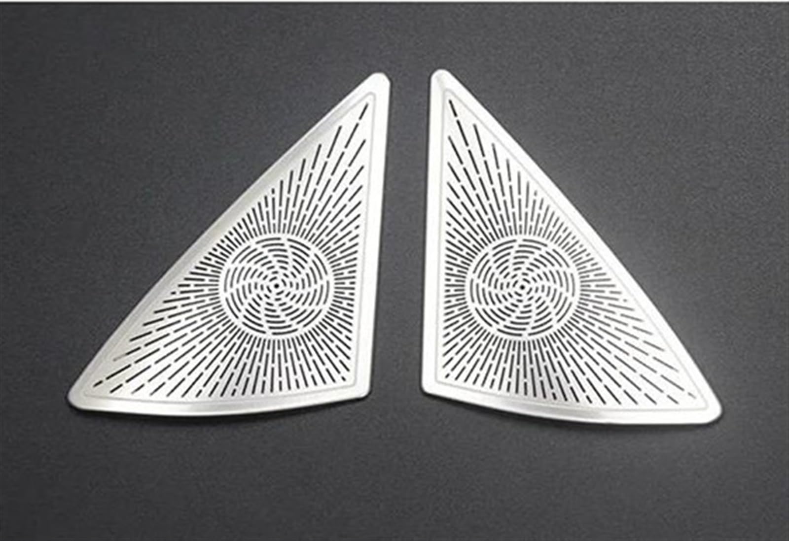 Qibbei C Ar Seat Back Audio Speaker Over Trim Loudspeaker Anti-Kick Stickers For Benz S Lass W221 2008-2013 Stickers(C)
