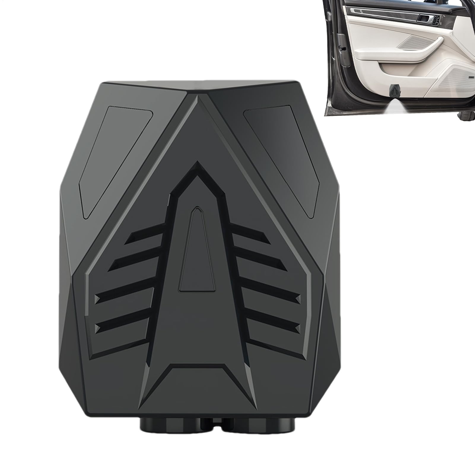 Welcome Light - Door Shadow Lamp | Usb Charging Automatic Sensor Lamp, Moderate Brightness Ghost Shadow Accessory, Universal Fit Abs Material Part Modern Vehicle Entry for Improving Night Visibility