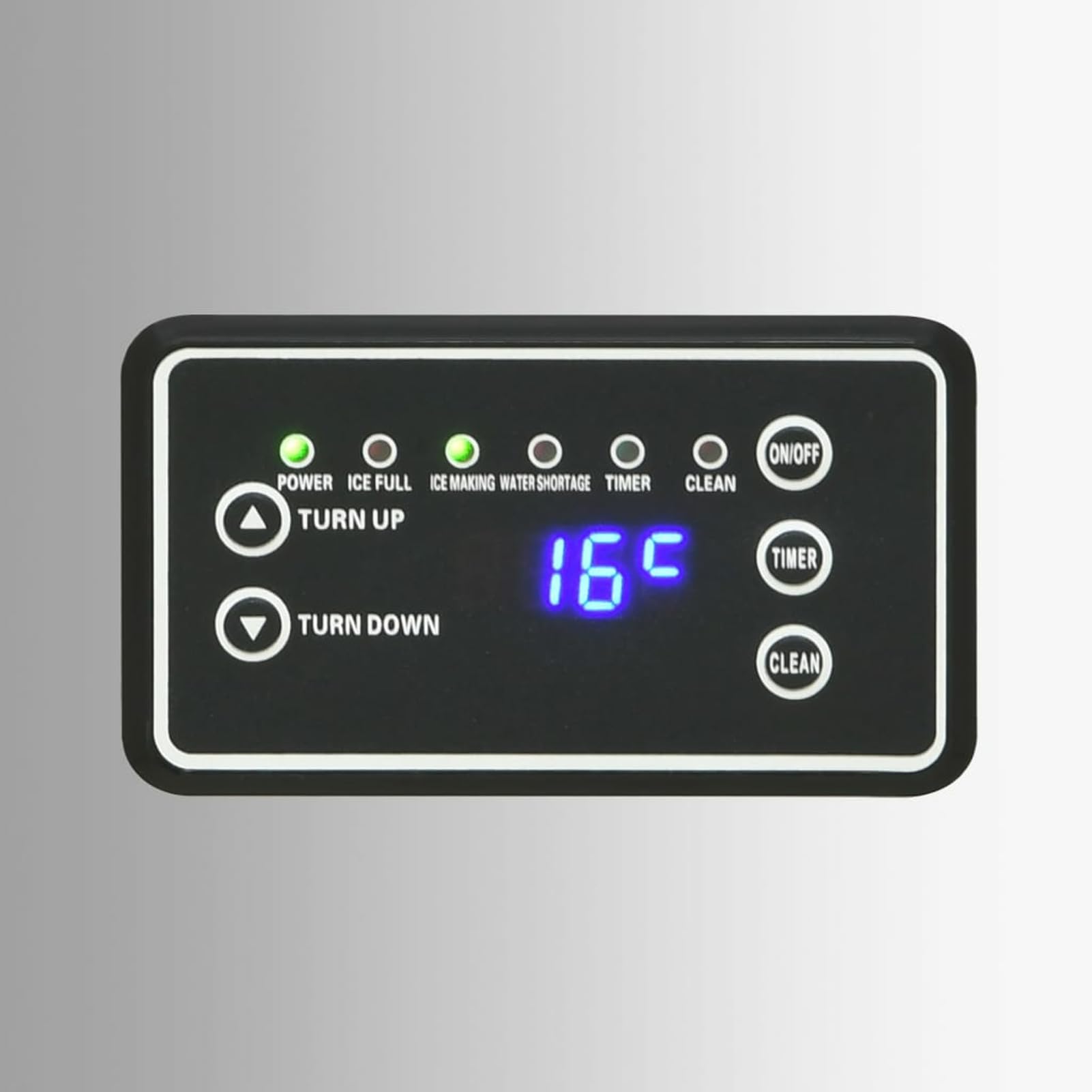 BaraSh Máquina de Hacer Cubitos de Hielo 420 W Plateada 45 kg/24 h máquina portátil para Hacer Cubitos de Hielo para Cocina/Oficina