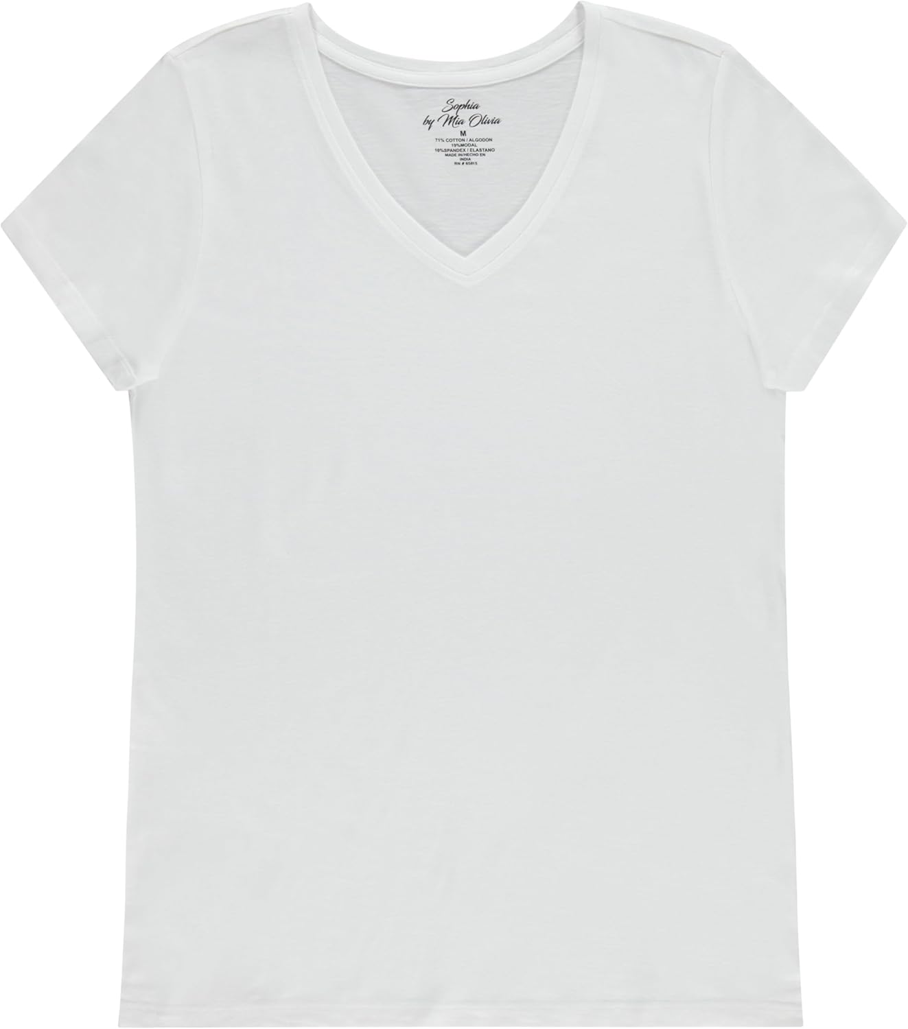 3 Pack Women's Tailored Fit V-Neck T-Shirts - Essential Style for Professionals, Students, and Moms - Image 7