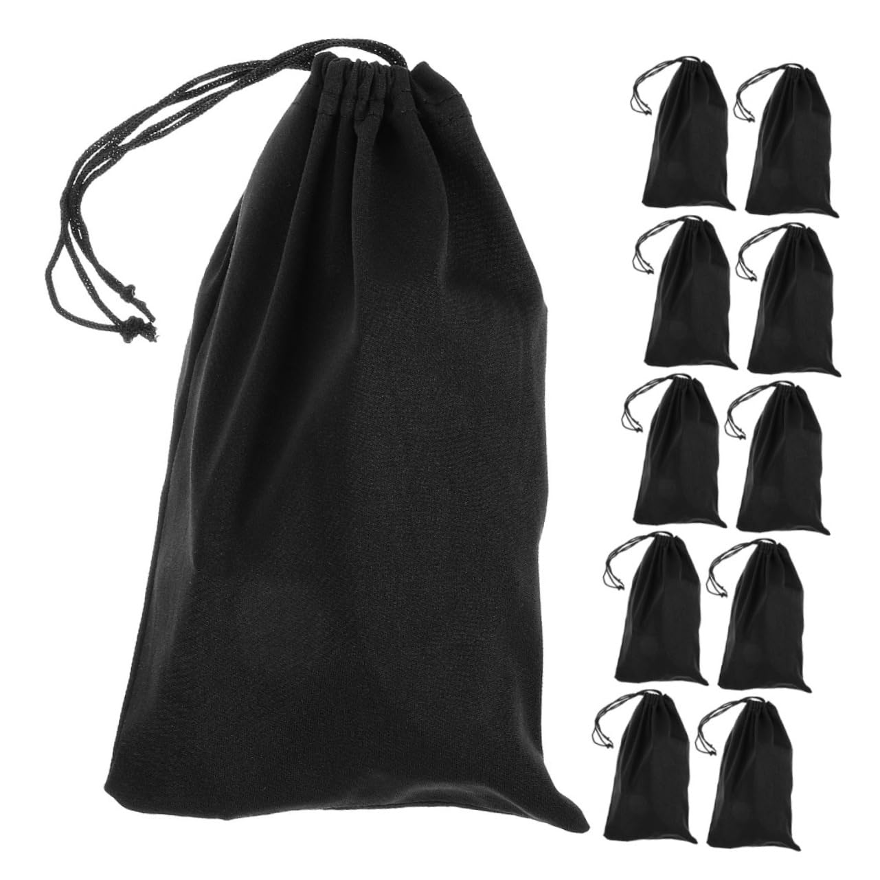 Sosoport Borsa per Occhiali da Sci Occhiali da Sole Stringa Adulto Sacca da Sole Viaggio Astuccio Porta Occhiali Nevicare Sciare Occhio Fibra Superfine Nero