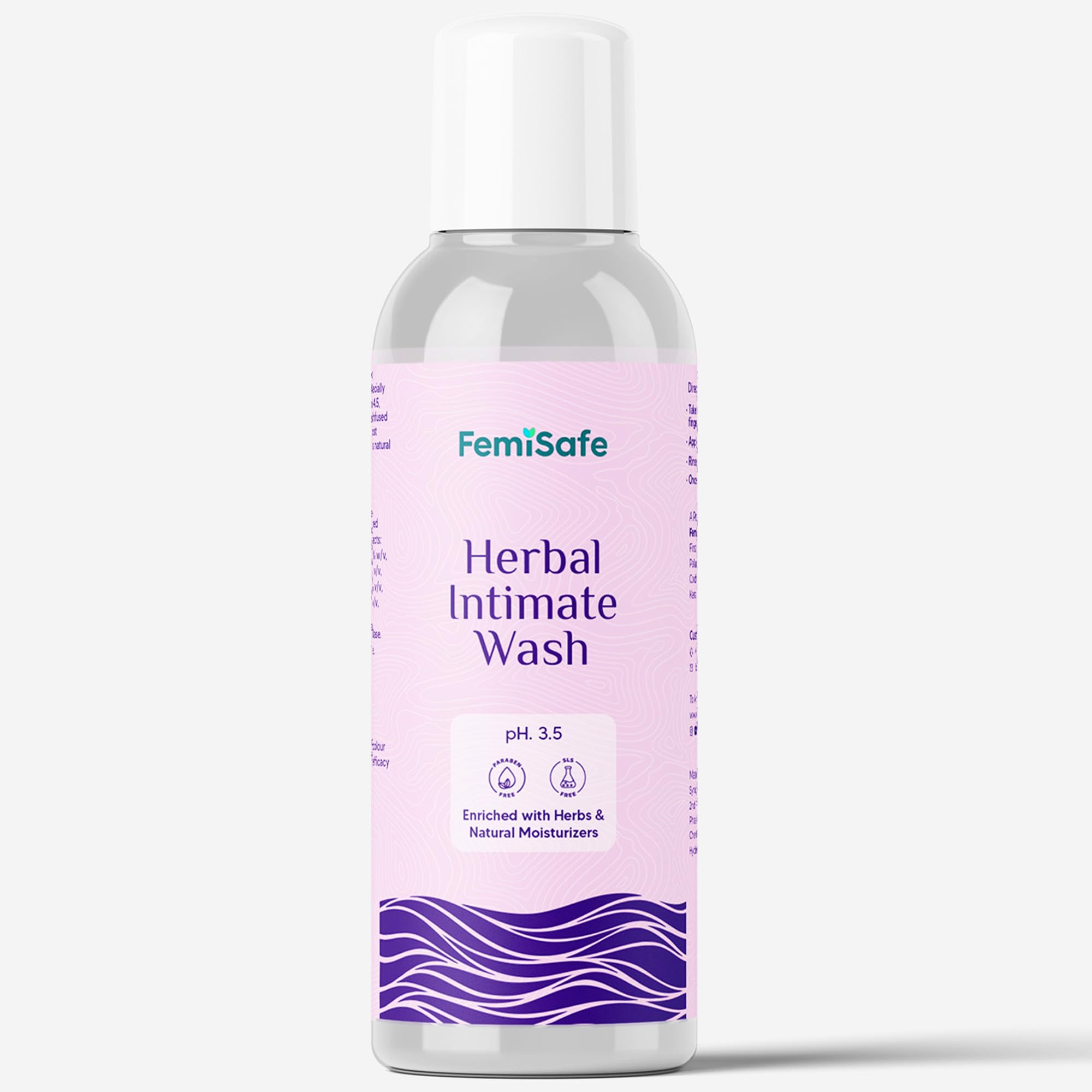 FemiSafe Valoisa Herbal Intimate Wash | Daily Hygiene with Tea Tree, Aloe Vera, Neem & Haridra | Prevents Odour, Dryness, Irritation & Itchiness | Perfectly Balances pH, SLS & Paraben Free Pack of 1-image-41