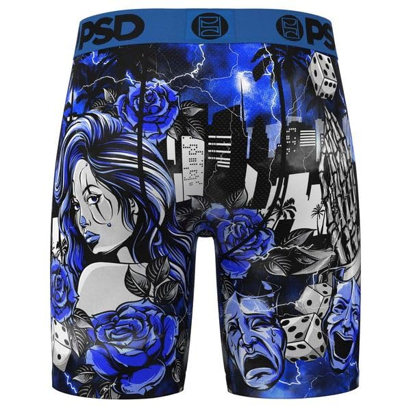PSD Men's Boxer Briefs - Lowriders, 7 Inch Inseam, Moisture-Wicking, 4-Way Stretch, Boxer Briefs for Men, Small4