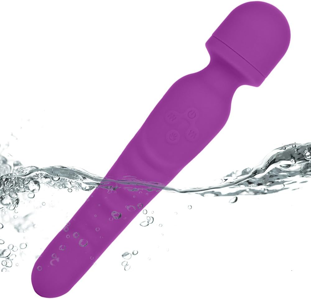 7X Extreme Power Multi-Speed Cordless USB Rechargeable Waterproof Handheld Body Massager, 7 Ounce