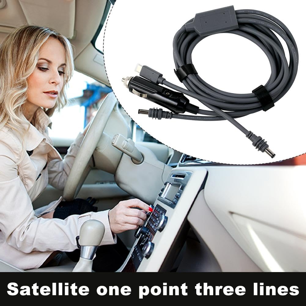 Obeaming - Cavo Alimentazione Per Starlink Mini 3m - USB-C A DC, 16 AWG, Impermeabile IP66 - Per Camper, Barca, Outdoor - 3