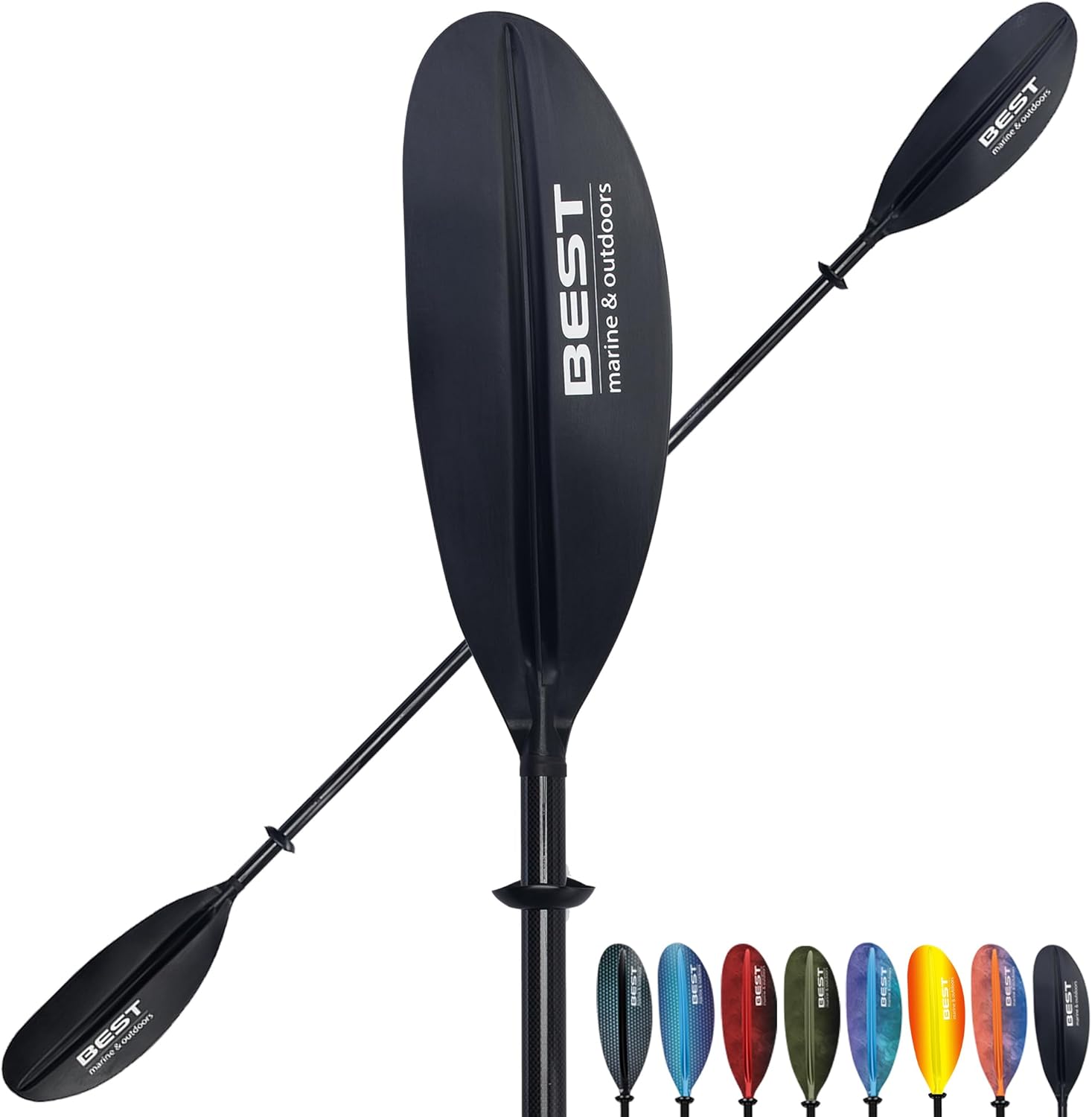 Best Marine and Outdoors Kayak Paddle, Carbon Fiber Shaft & Fiberglass Reinforced Polypropylene Blades, 220cm, 234cm, 250cm, Lightweight Kayak Paddles for Adults, Kayak Oar & Accessories Best Marine and Outdoors Kayak Paddle, Carbon Fiber Shaft & Fiberglass Reinforced Polypropylene Blades, 220cm, 234cm, 250cm, Lightweight Kayak Paddles for Adults, Kayak Oar & Accessories