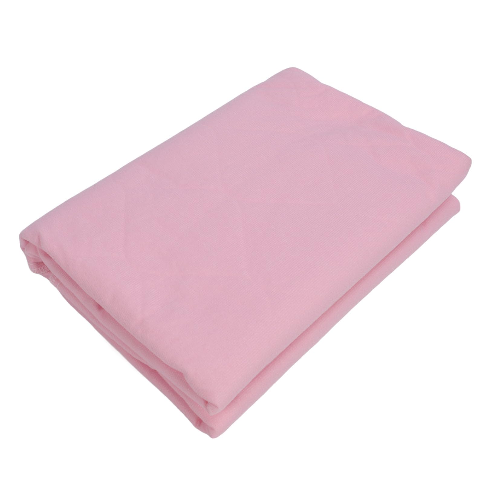 DOUQIFEI Waterproof Bed Pad, Waterproof Mattress Protector Washable Underpads Incontinence Bed Pad for Adults and Kids Reusable Underpad (Pink)