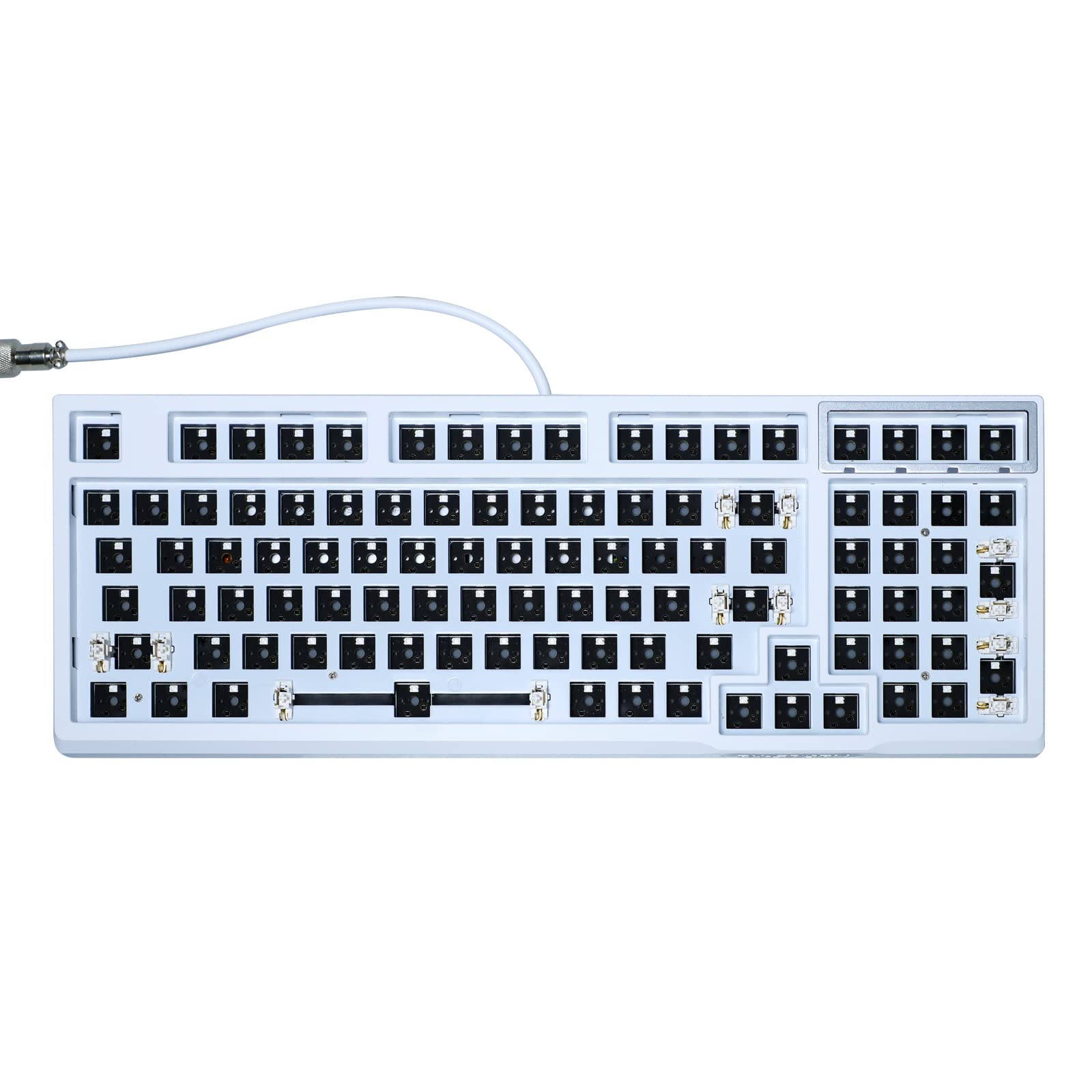 Buy Gk98 RGB Mechanical Keyboard DIY Kit HotSwappable ket Structure