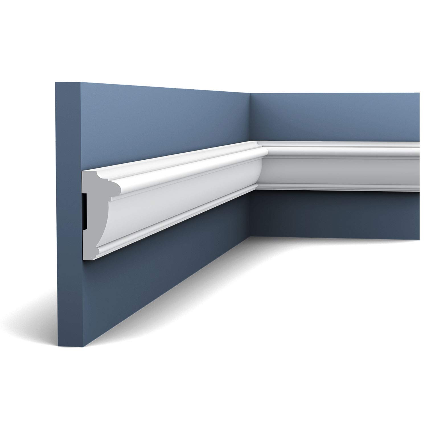 Cimaise classique PX113 moldura asimétrica para renovar paredes aburridas sin obras