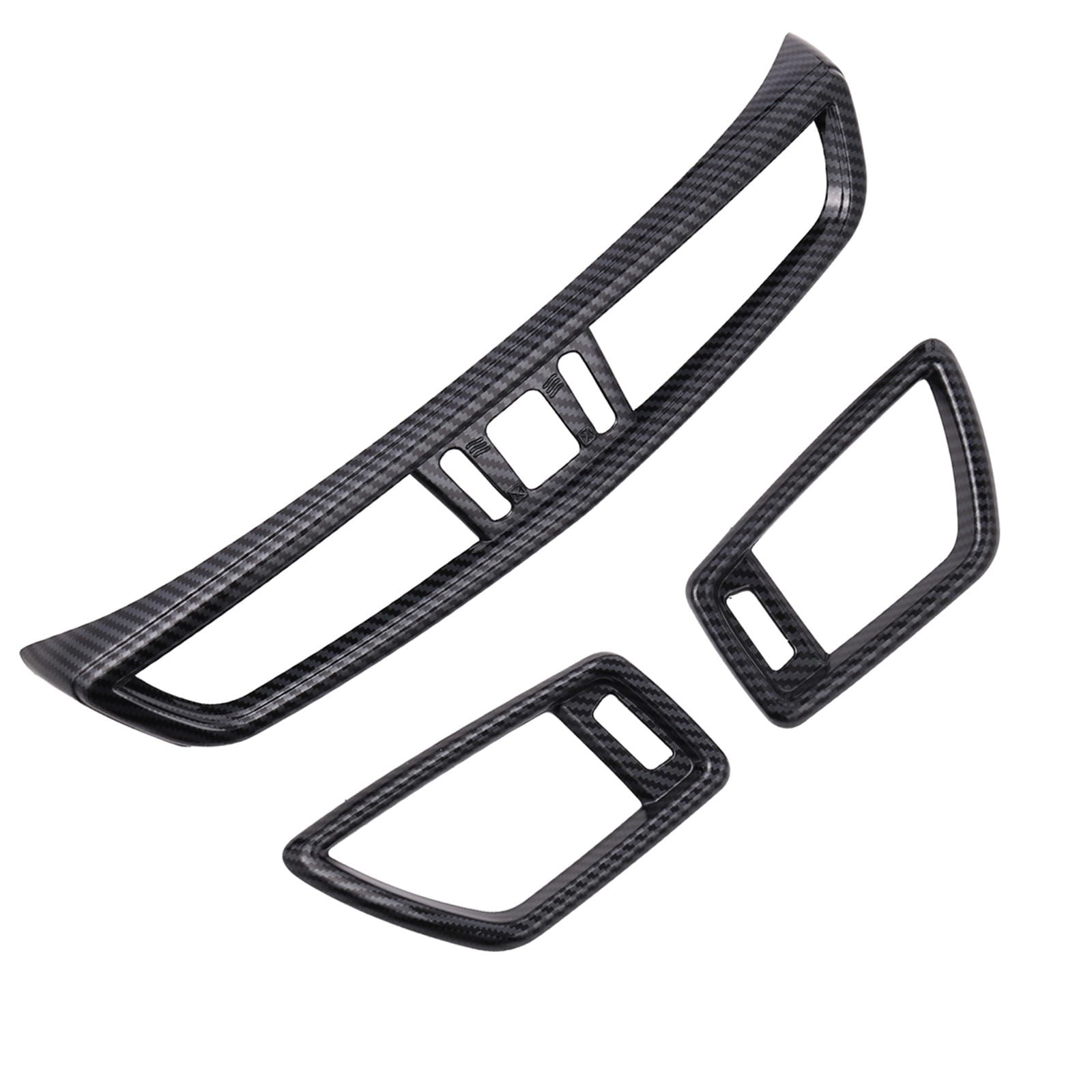 FIXCOR 3Pcs Car AC Vent Center Air Conditioning Outlet Cover Trim For N&issan For Qashqai J11 X-Trail T32 2014-2020 Car Trim Interior