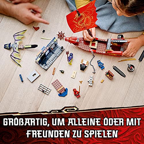 LEGO 71749 Ninjago Flug mit dem Ninja-Flugsegler – Bild 4