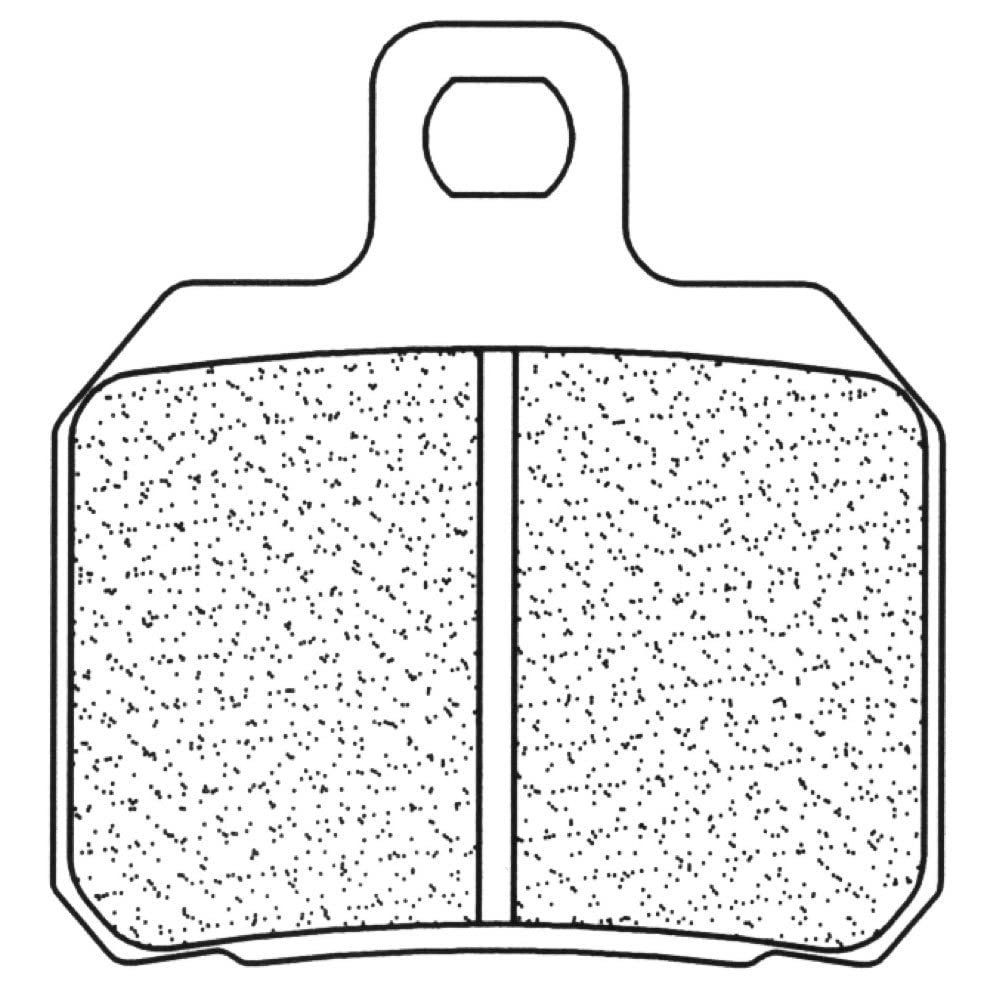 CL Bremsbeläge hinten 2827RX3 – Unisex-Adult