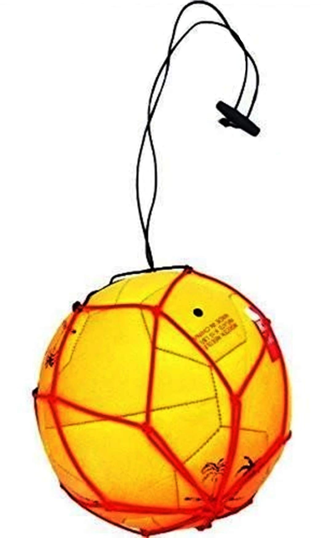 2 Soccer Ball Bungee Elastic Training Juggling Net Red-image-20