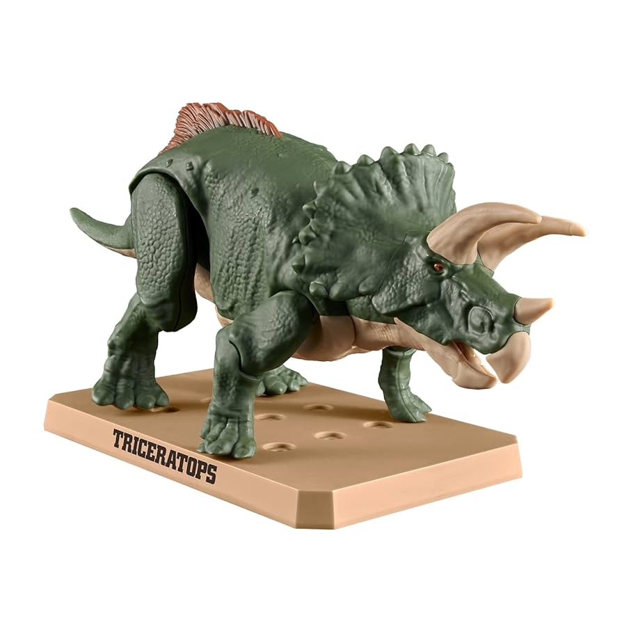 Amazon.com: Bandai Hobby - Plannosaurus - #02 Triceratops