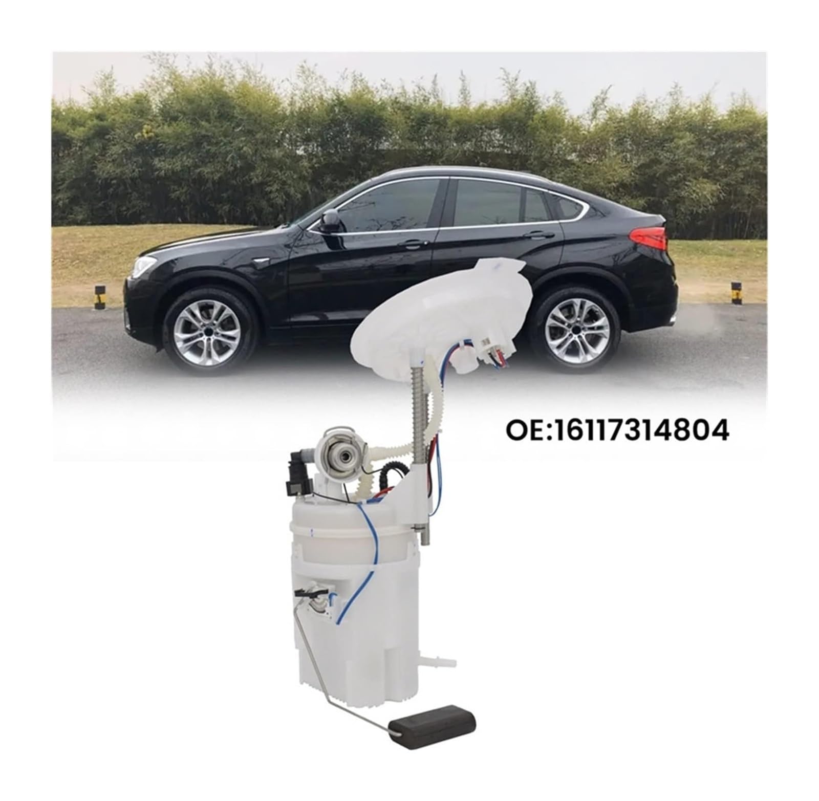 Per BMW X3 X4 F25 F26 2010-2018 Modulo Unità Di Trasporto Pompa Serbatoio 16117314804 Assemblaggio Carburante Elettrica Pompa trasferimento carburante