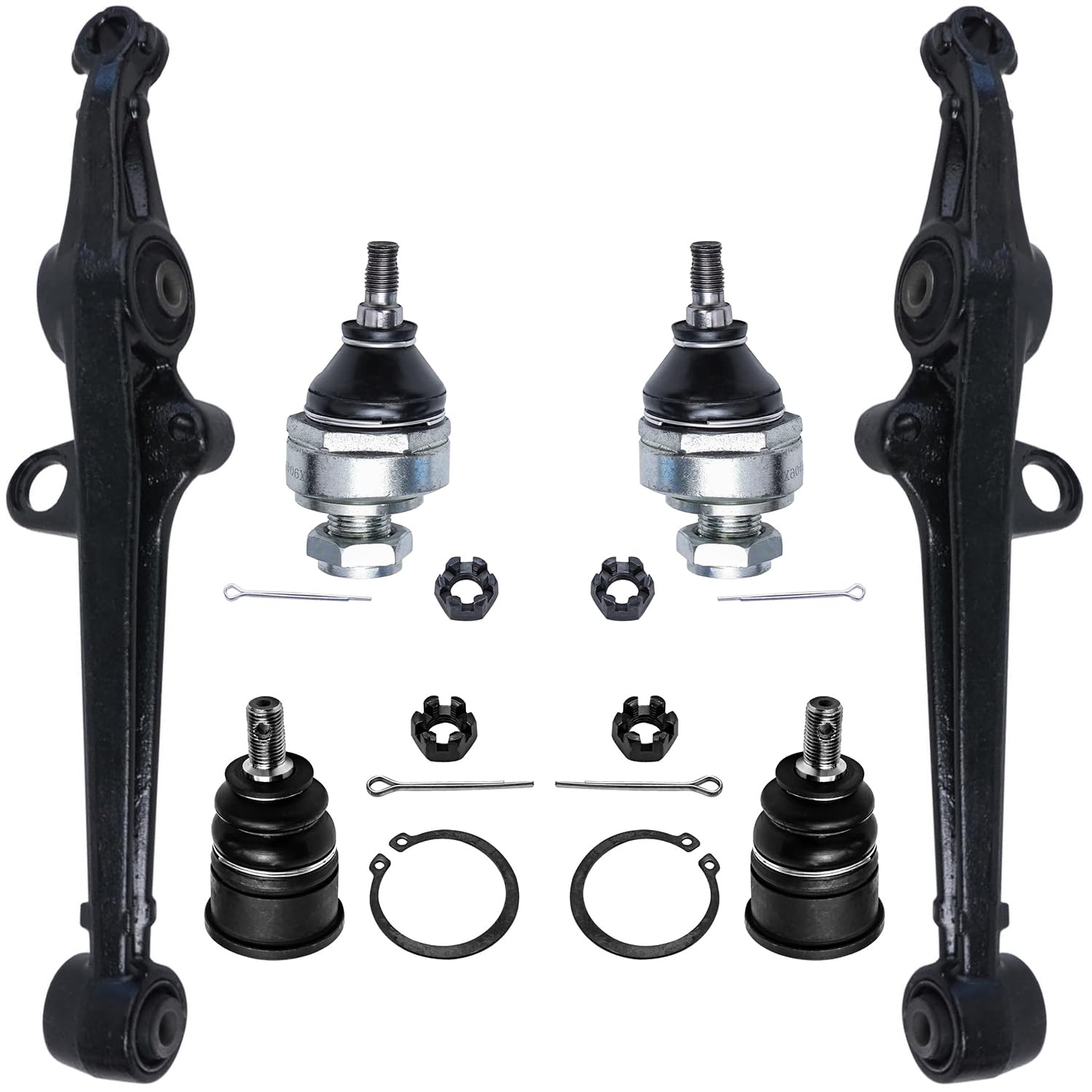 Detroit Axle - 6pc Front End Suspension Kit for 1990-1993 Honda Accord, 2
