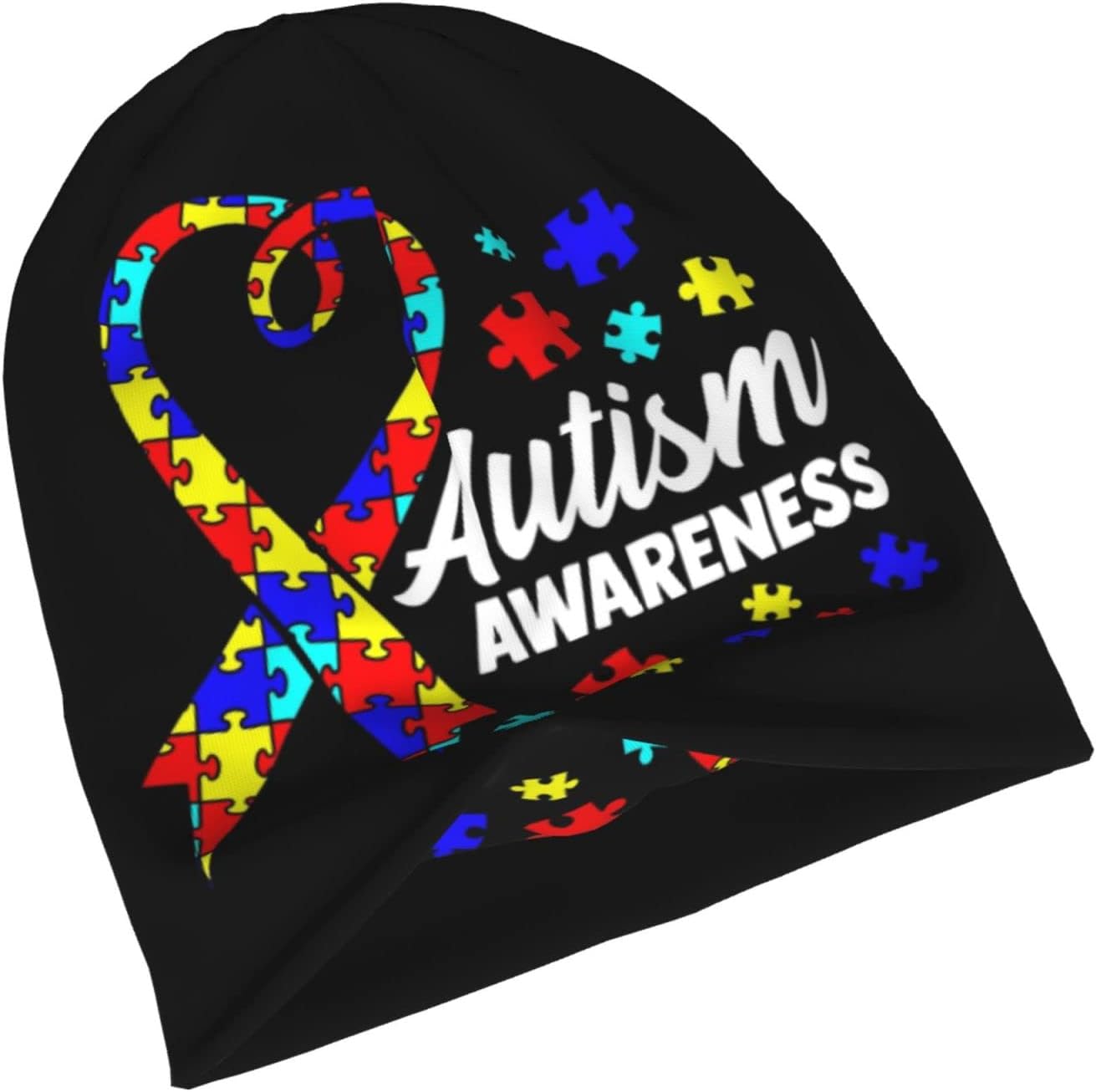 Butterfly Pattern Beanie Chemo Hat Cancer Headwear Knitted Hats Baggy Slouchy Scarf Cap for Adults Women Men - Image 7