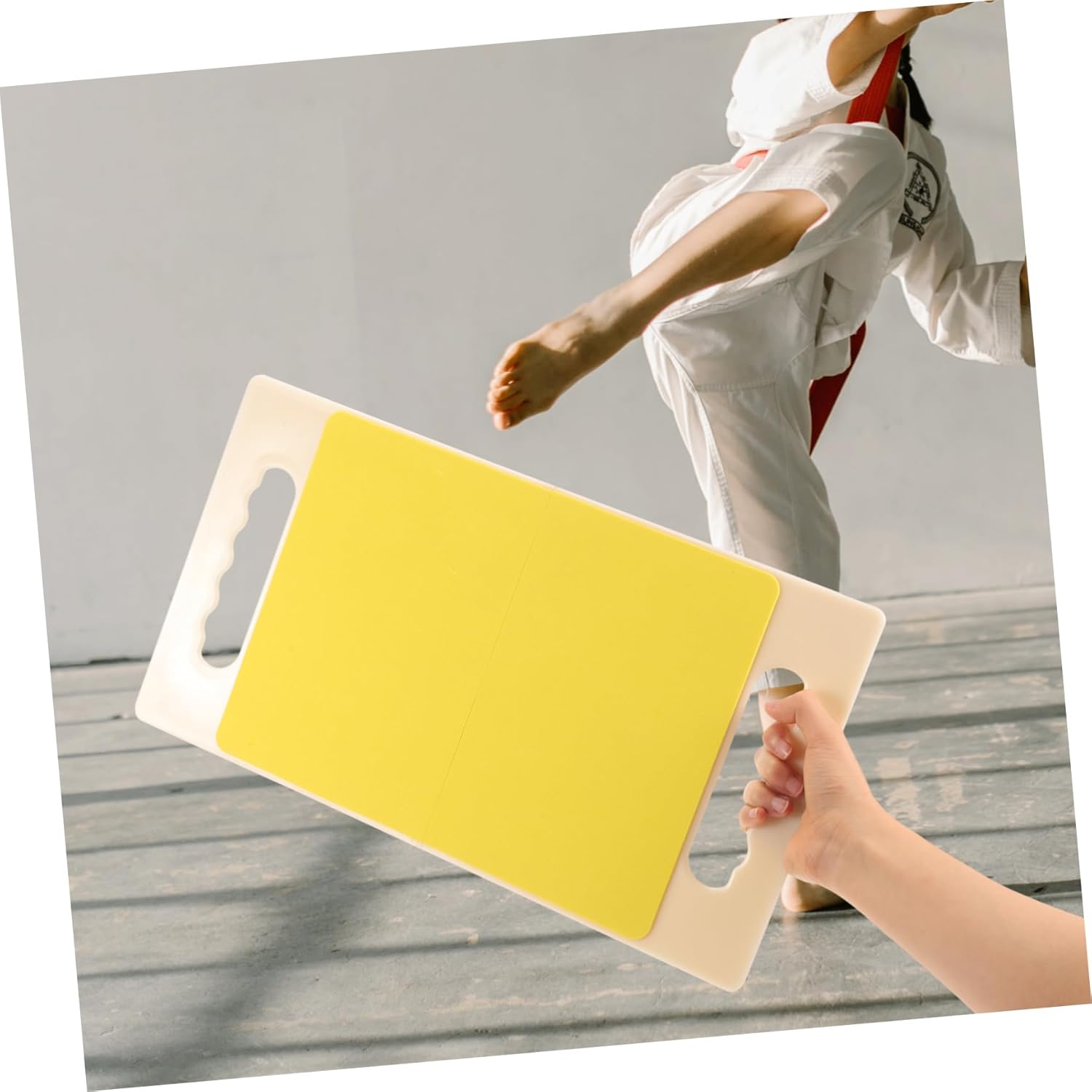 Portable Taekwondo Breaking Board for Training Martial Arts Practice Equipment for Boys and Girls and Adults for Home Gym Use Confidence Building Karate and Taekwondo