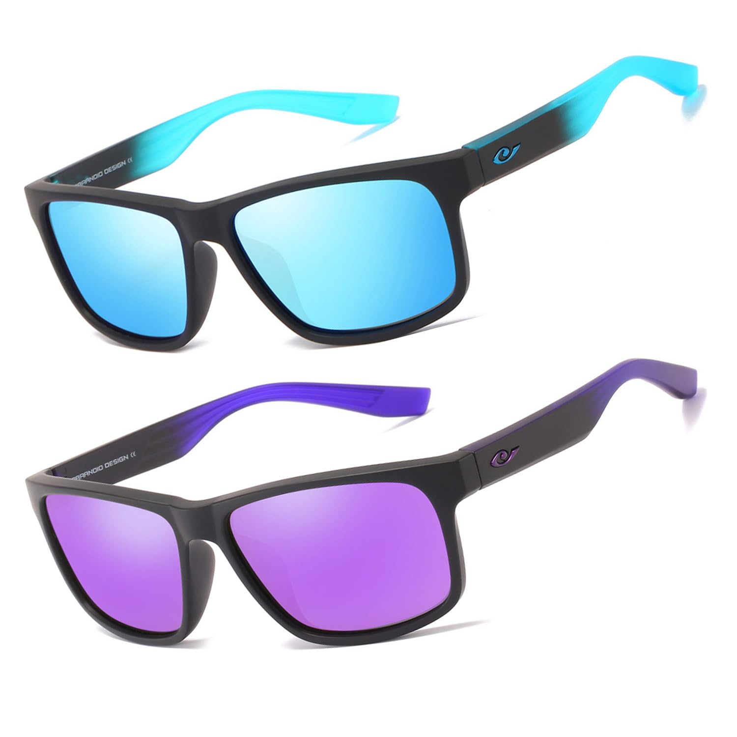 Lunettes de soleil polarisées UV400 tendance sports et cyclisme - 8