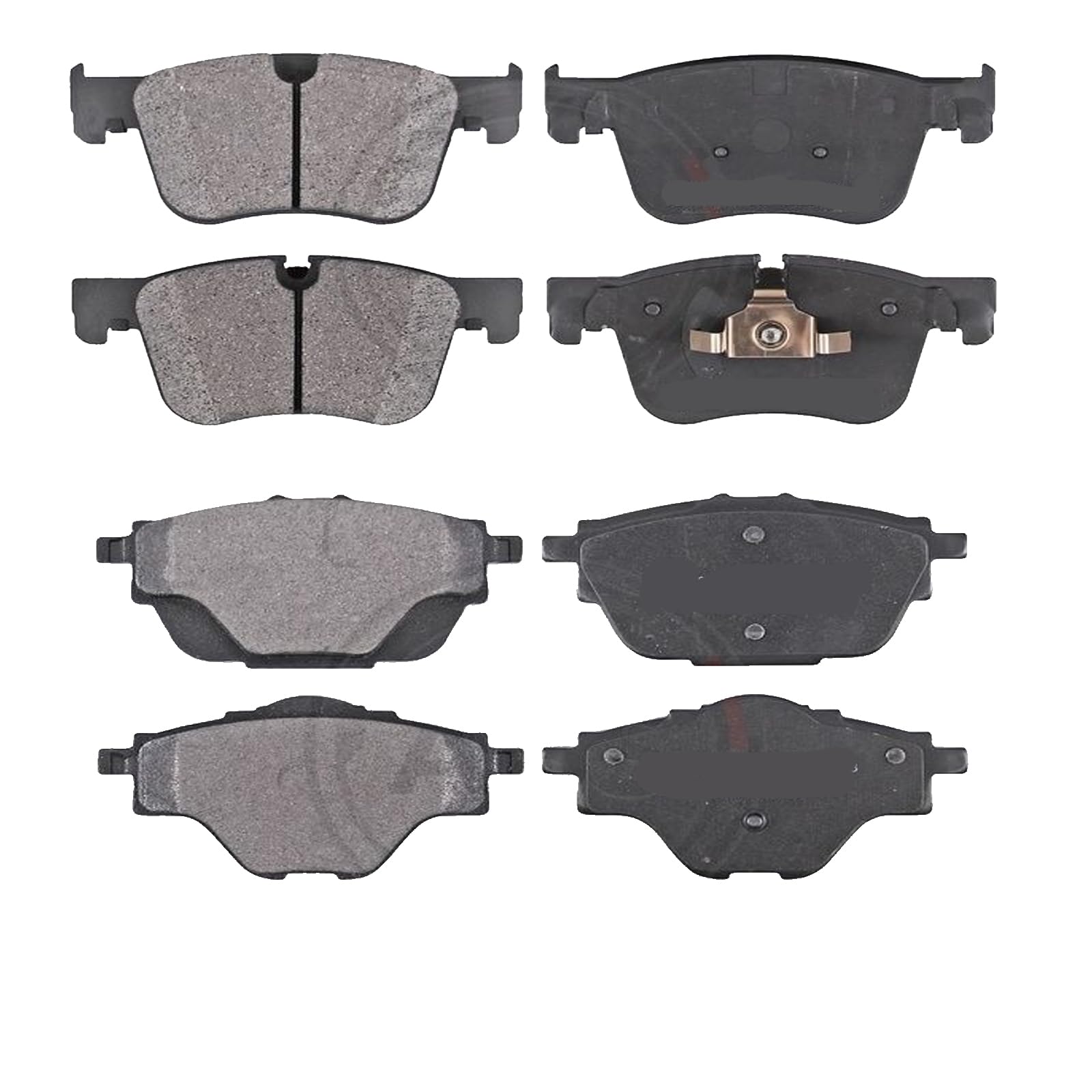 Kit Pastiglie Pattini Pasticche Anteriori e Posteriori compatibile con CITROEN C4 GRAND PICASSO I, MPV/SPACE WAGON (UA,UD)