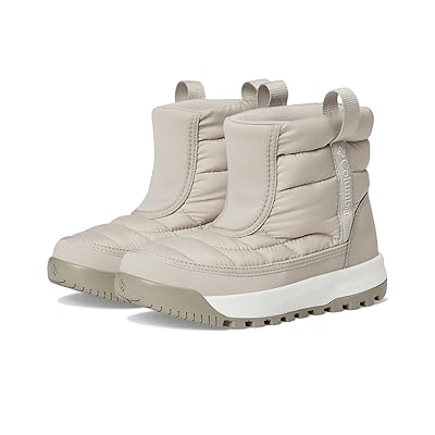 Columbia Kids Snowtrottm Mid (Toddler/Little Kid/Big Kid) Kids Shoes Soft Taupe/Sea Salt