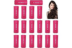 Jumbo Perm Rods For Long Hair: Envy-Inducing Red Plastic Cold Wave Rods