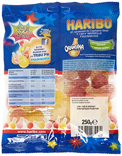 Bonbons Orangina Pik Haribo Le Paquet De 200 G - vue 3