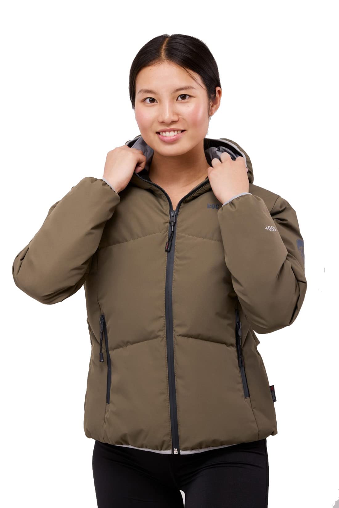 Parka GÏLLD con Relleno 3M Thinsulate Reciclado y Capucha. Membrana TPU contra la lluvia y cremalleras impermeables. Mujer