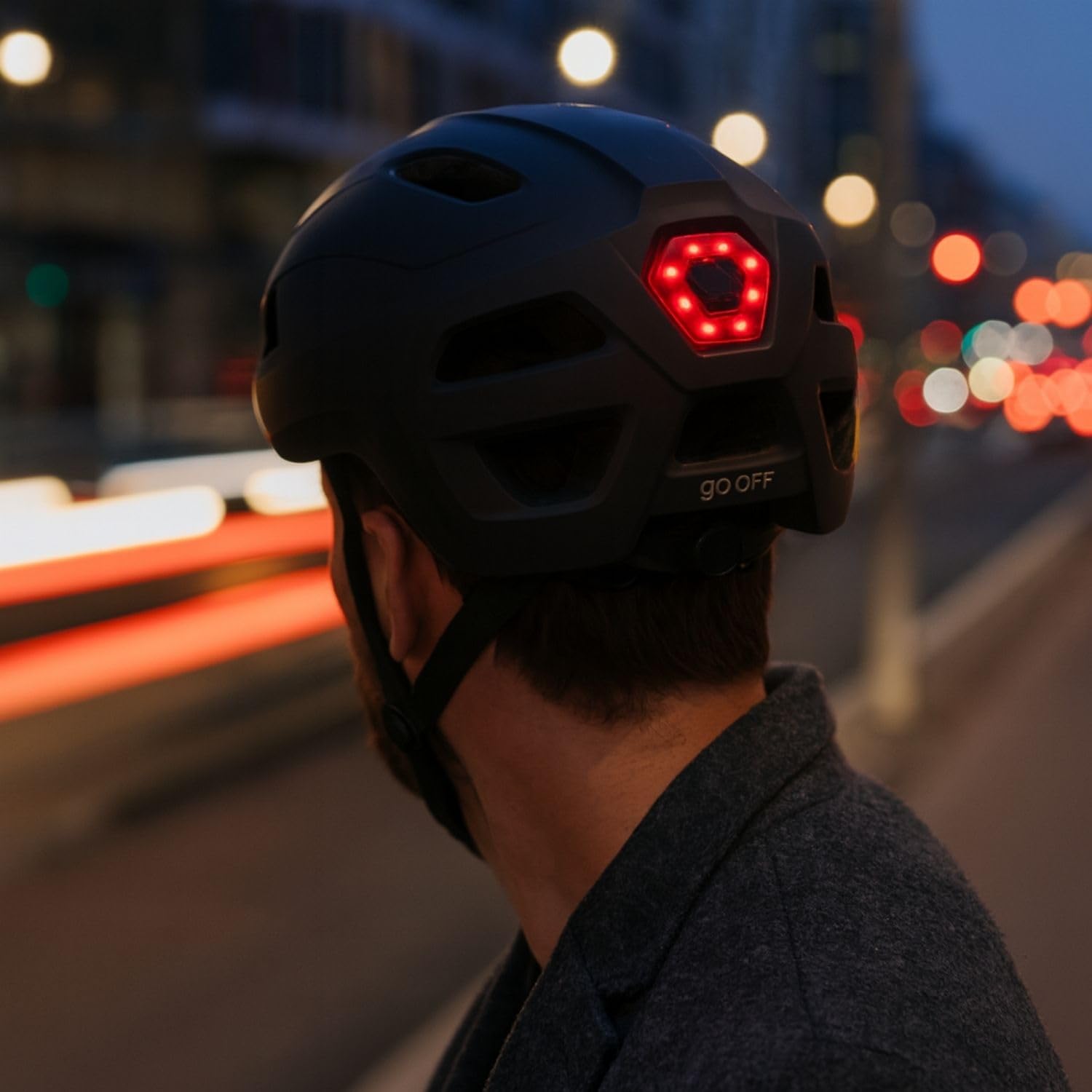 GOOFF Rider - Casco de bicicleta para mujer y hombre, para adultos, fácilmente ajustable con ventilación, adecuado para bicicleta de carretera, MTB y bicicleta de ciudad
