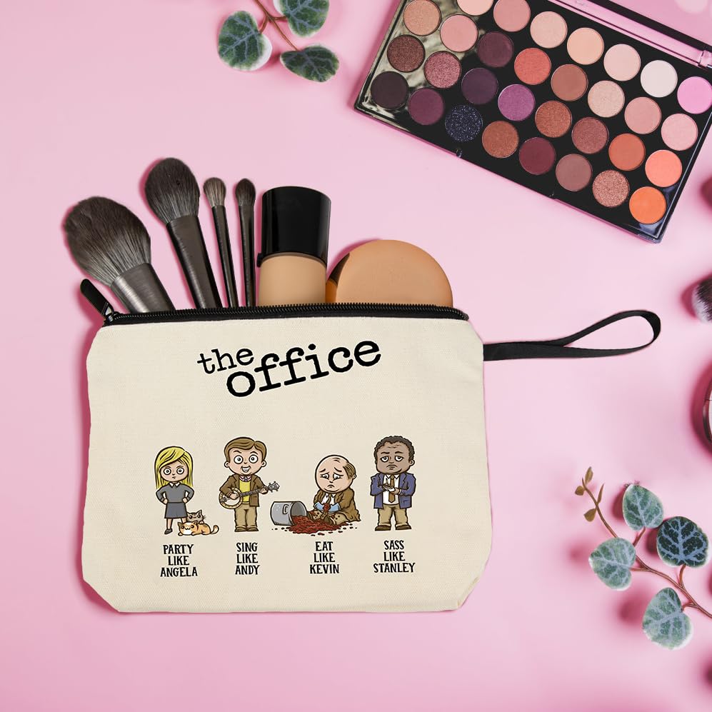 The Office Merchandise Canvas Tote Bag, The Office Merch Reusable Tote Bag with Wide Base4