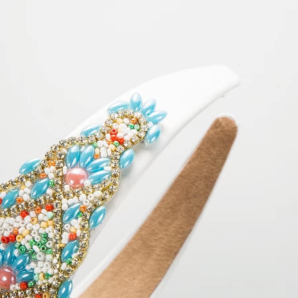 Moda damska korona opaska na głowę błyszczące inkrustowane diamentem kryształowe dekoracyjne opaski na głowę urocze stylizacja włosów akcesoria do włosów